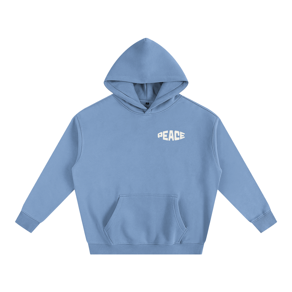 Peace Oversize Fleece Hoodie