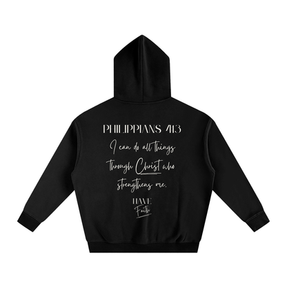 Philippians 4:13 Fleeced Hoodie