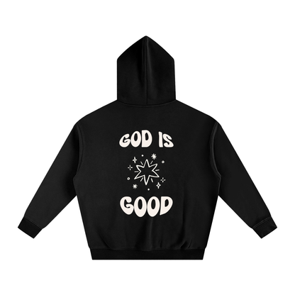 God is Good Oversized Fleeced Hoodie