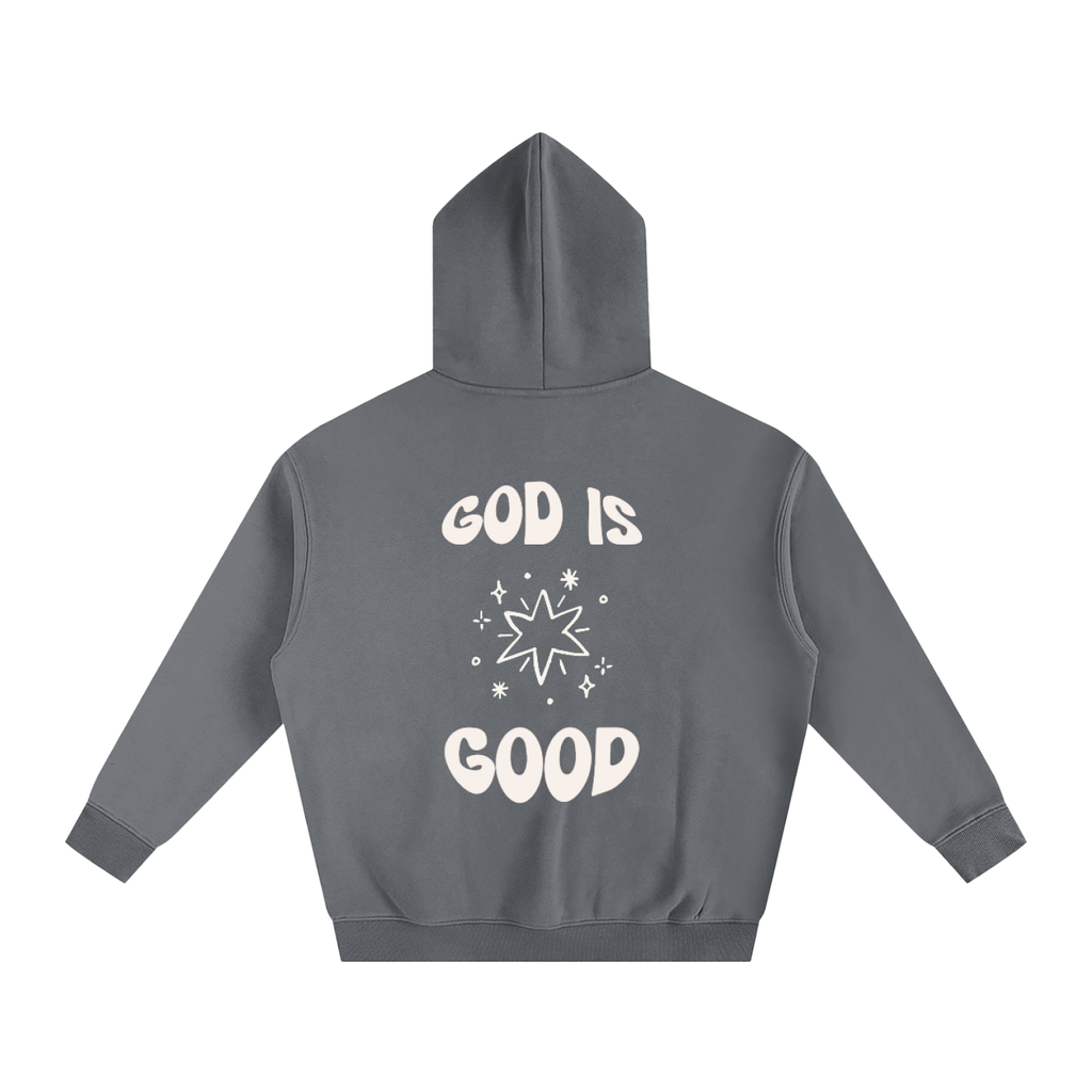 God is Good Oversized Fleeced Hoodie