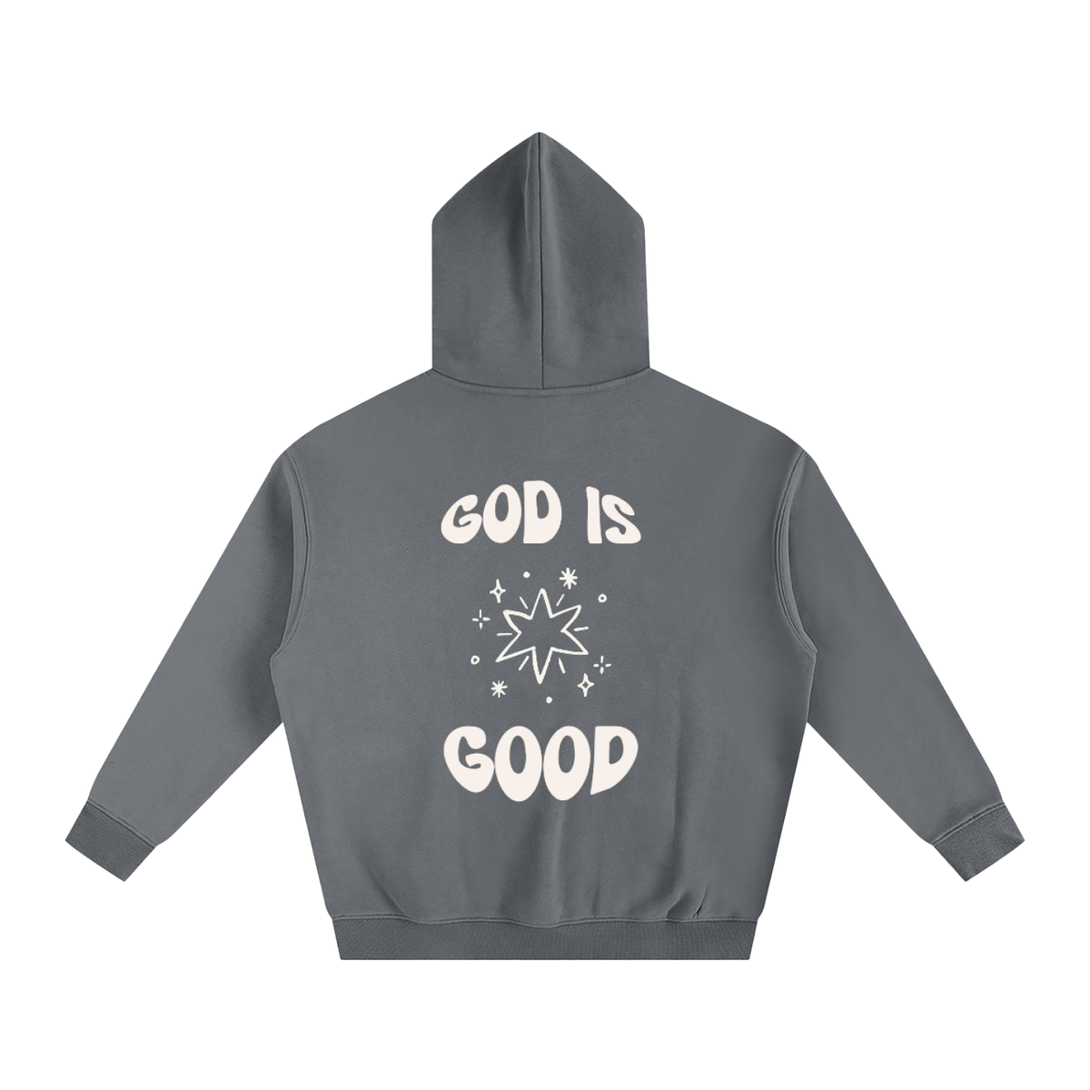God is Good Oversized Fleeced Hoodie