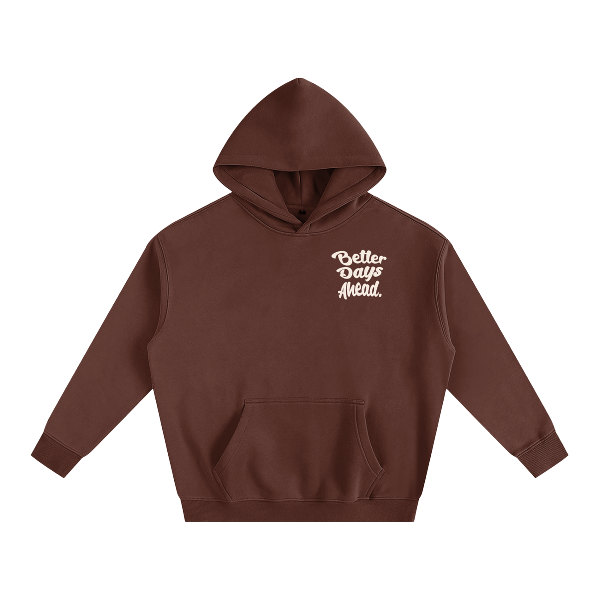 Better Days Ahead Oversized Fleeced Hoodie