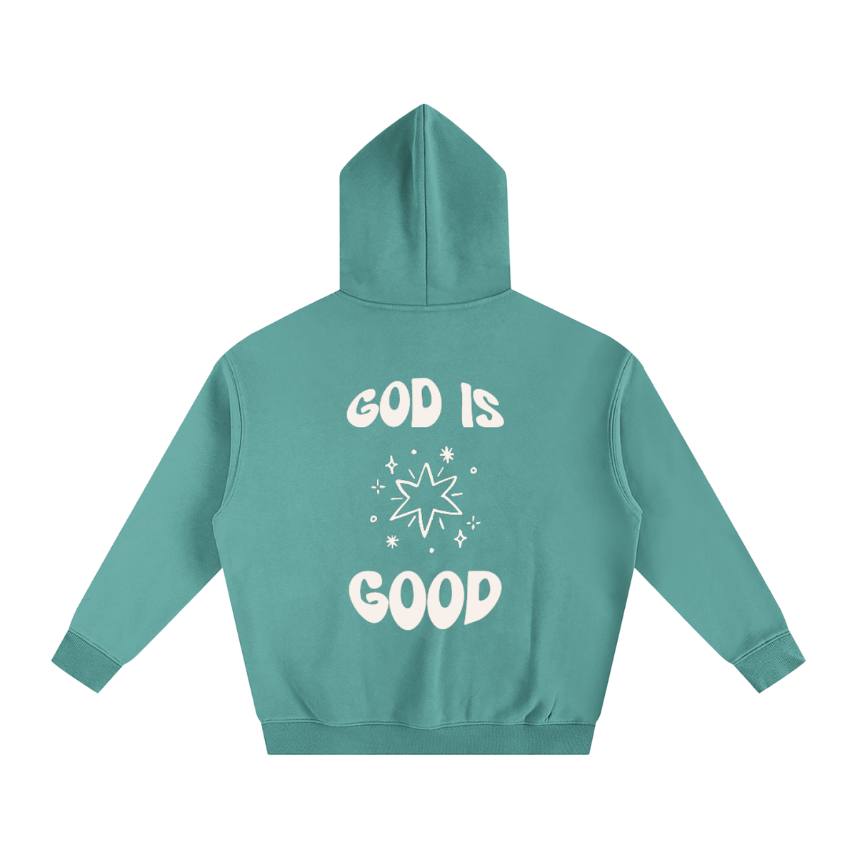 God is Good Oversized Fleeced Hoodie