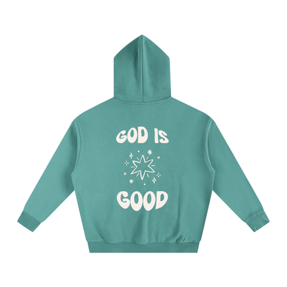 God is Good Oversized Fleeced Hoodie
