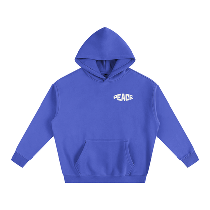 Peace Oversize Fleece Hoodie
