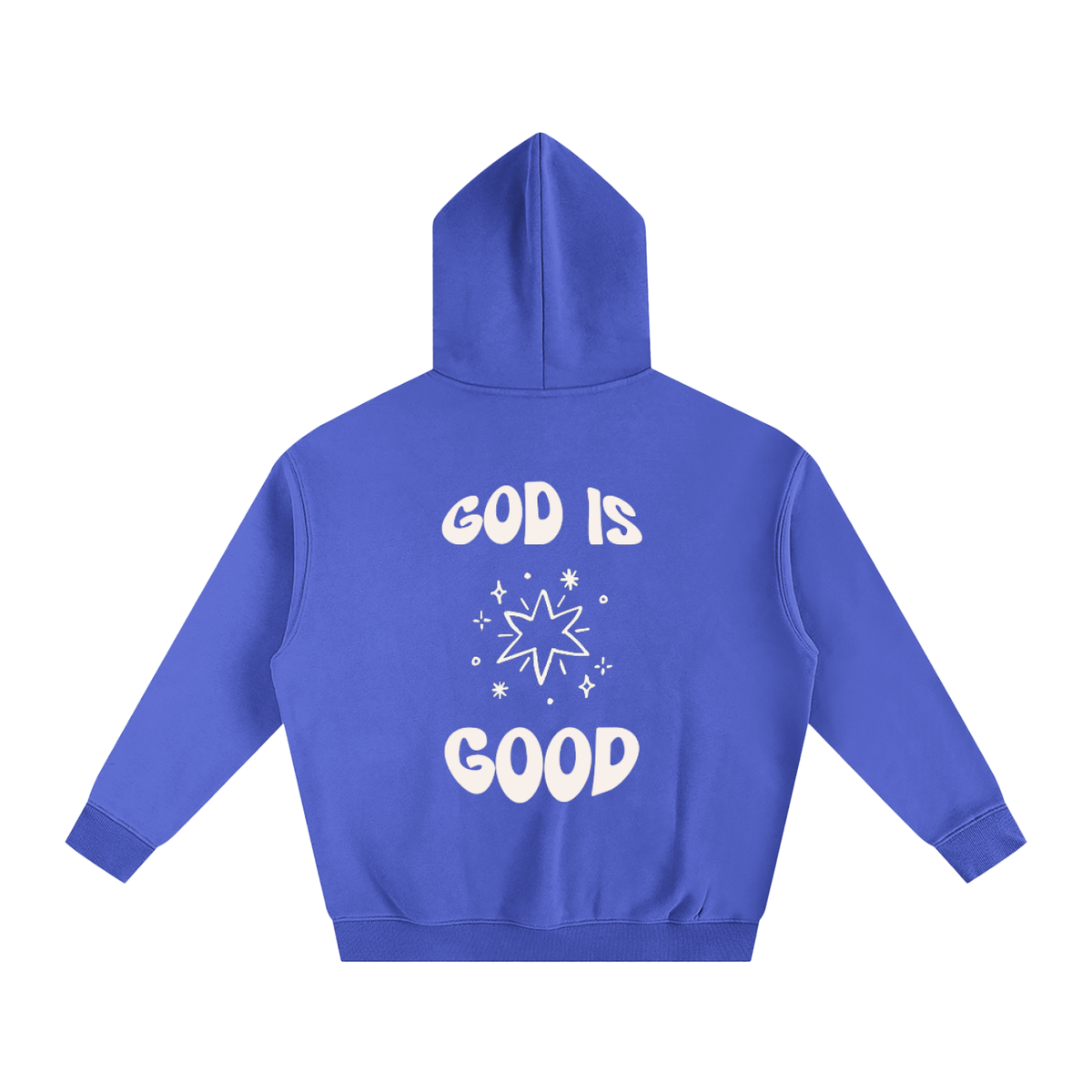 God is Good Oversized Fleeced Hoodie