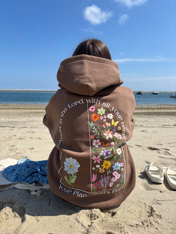 God's Plan Oversize Fleeced Hoodie