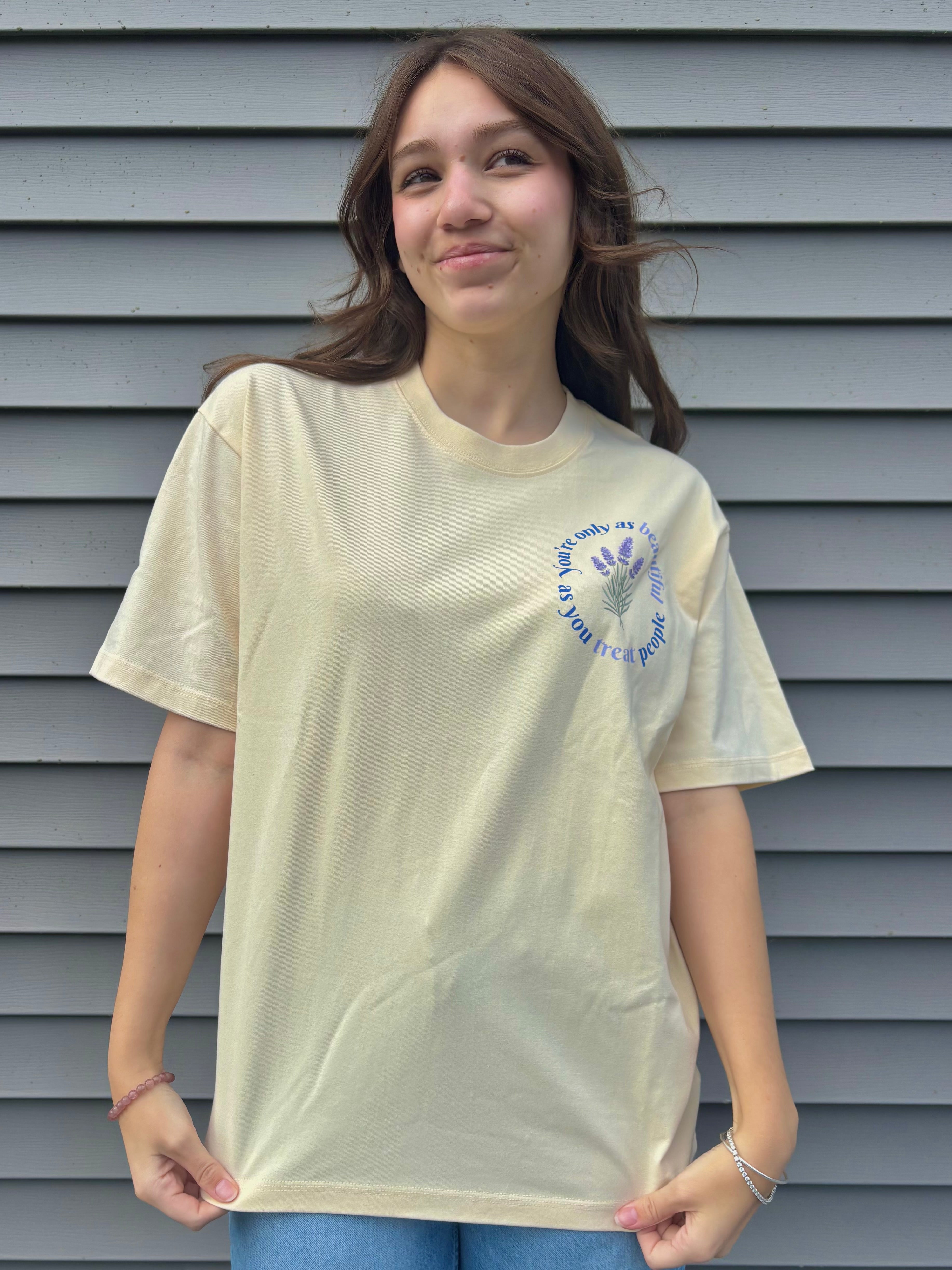 Only as Beautiful Cotton Tee