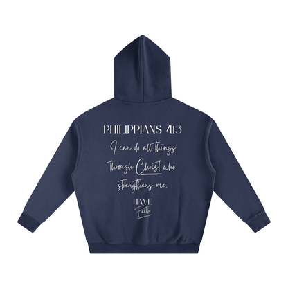 Philippians 4:13 Fleeced Hoodie