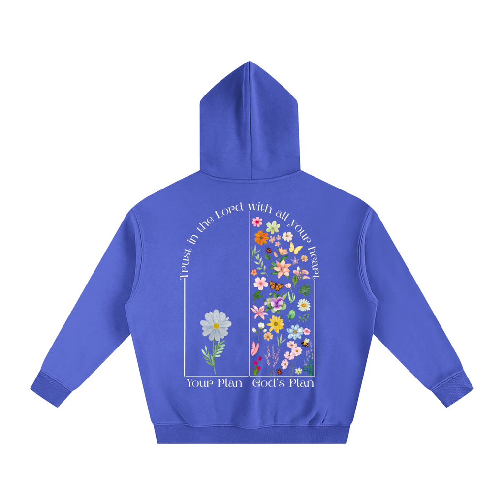 God's Plan Oversize Fleeced Hoodie