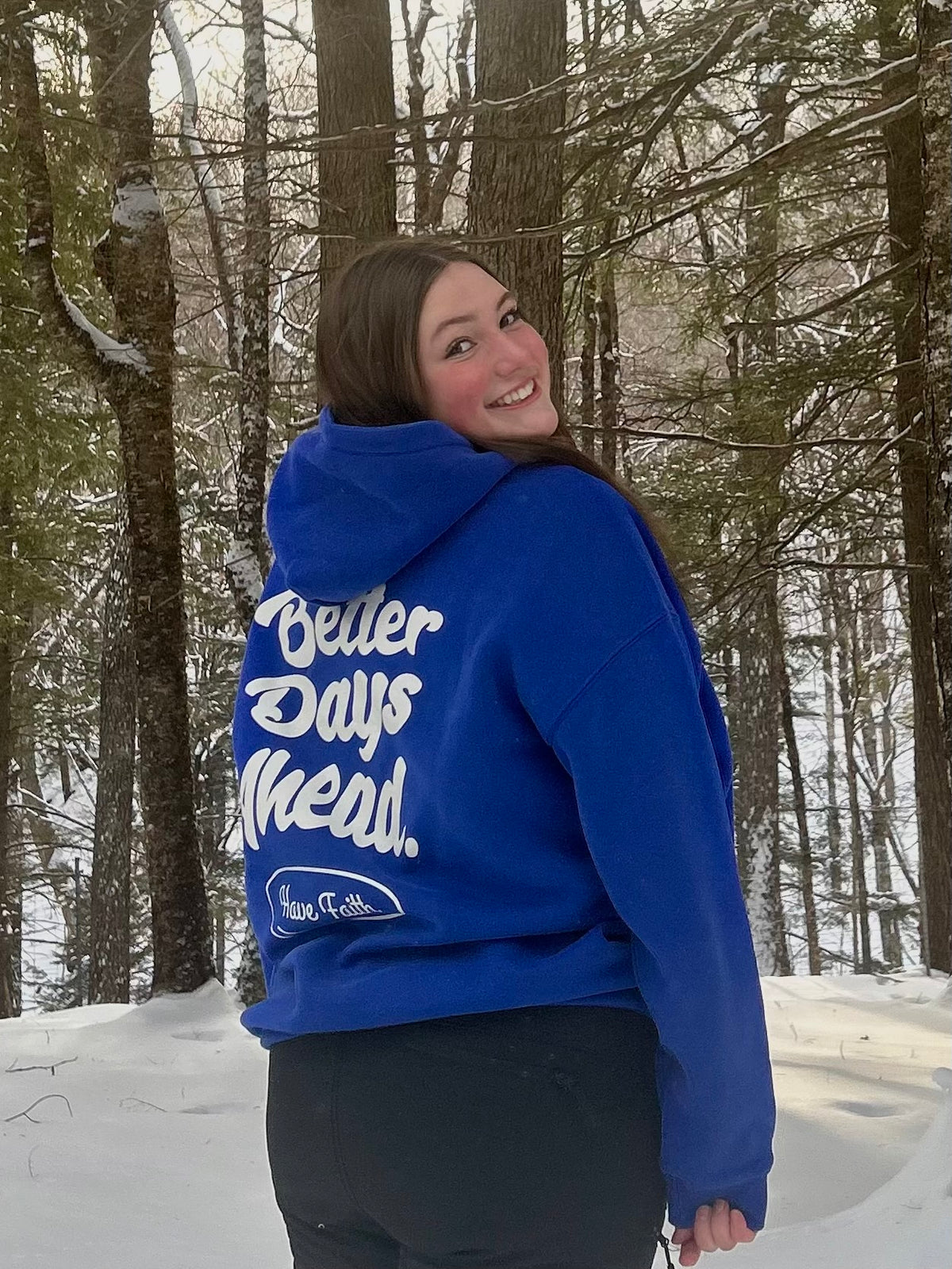 Better Days Ahead Oversized Fleeced Hoodie
