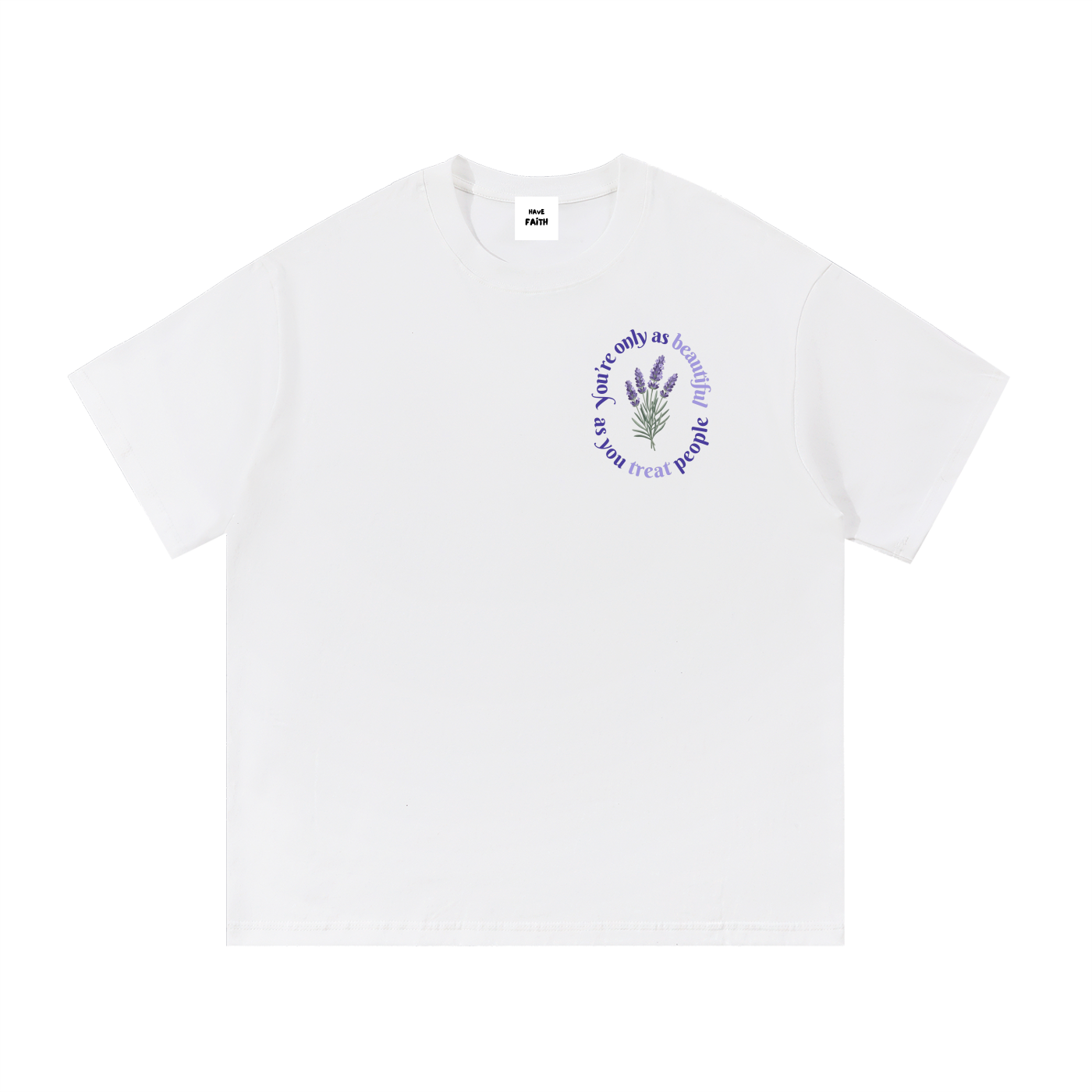 Only as Beautiful Cotton Tee