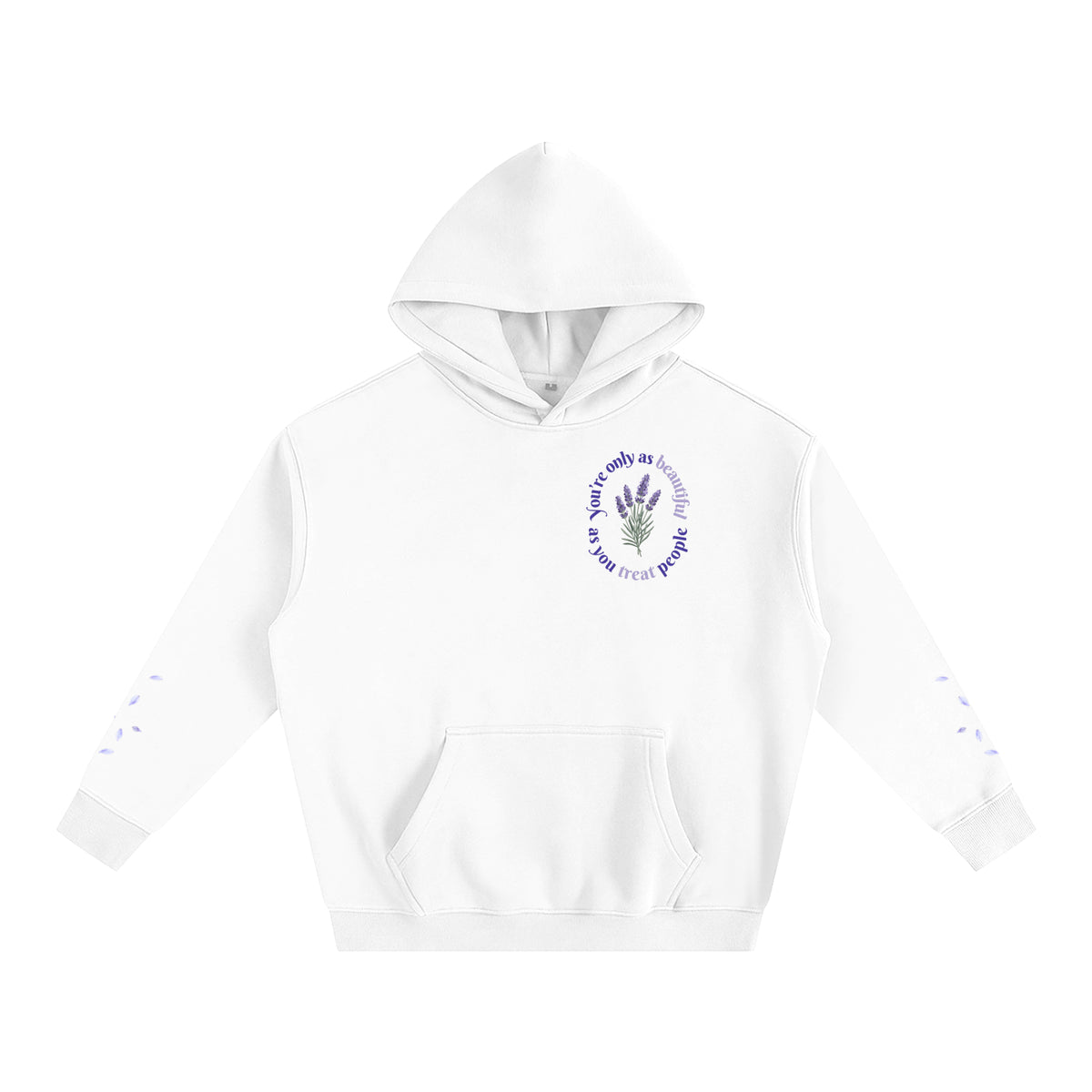 Only As Beautiful Oversize Fleeced Hoodie