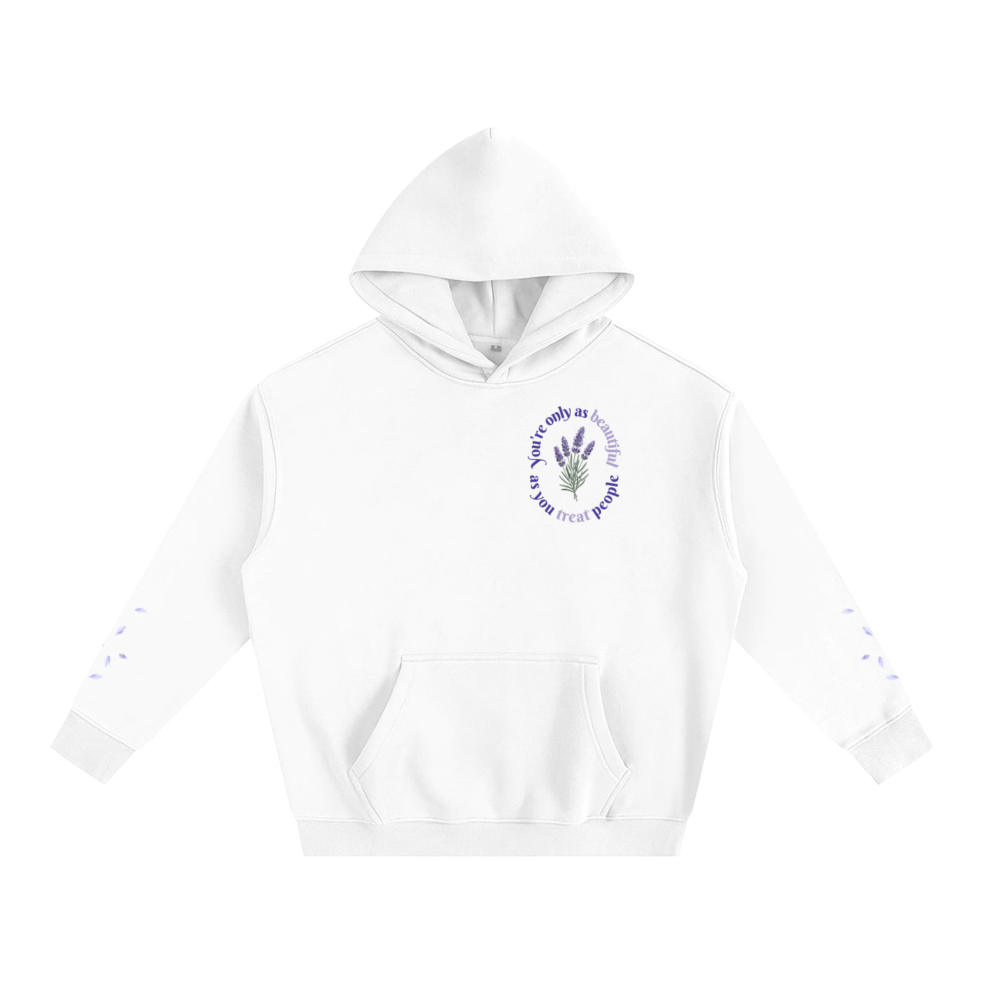 Only As Beautiful Oversize Fleeced Hoodie