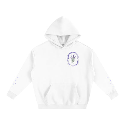 Only As Beautiful Oversize Fleeced Hoodie