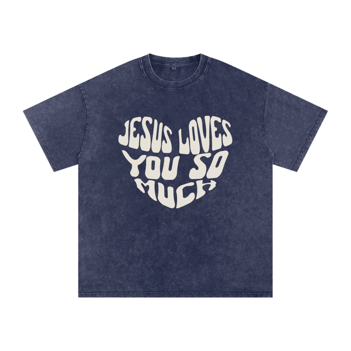 Jesus Loves You Heart Tee