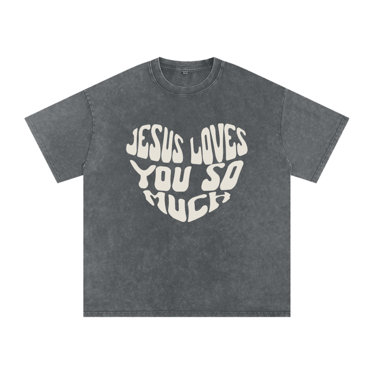 Jesus Loves You Heart Tee