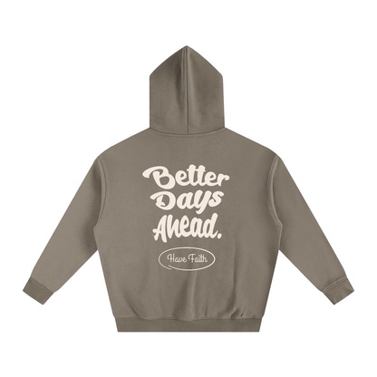Better Days Ahead Oversized Fleeced Hoodie