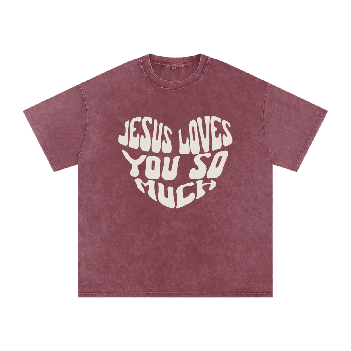 Jesus Loves You Heart Tee