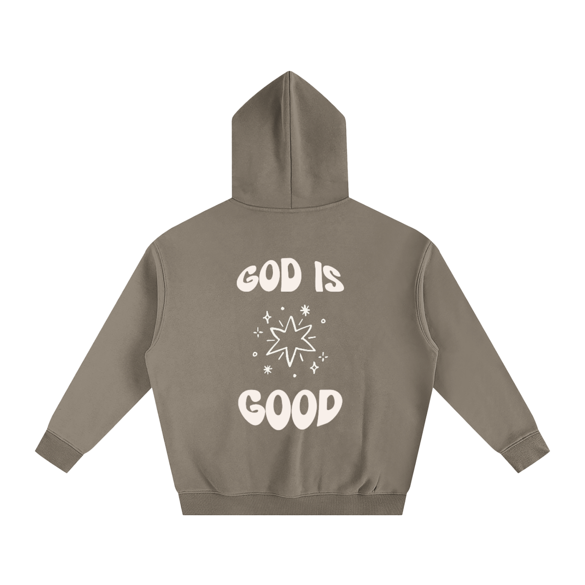 God is Good Oversized Fleeced Hoodie