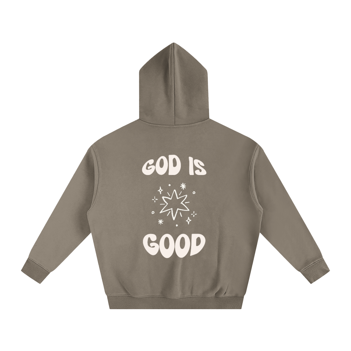 God is Good Oversized Fleeced Hoodie
