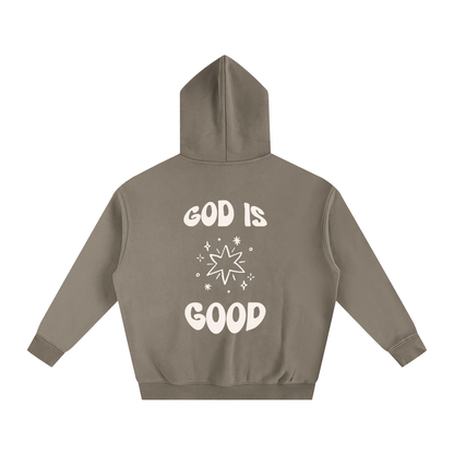 God is Good Oversized Fleeced Hoodie