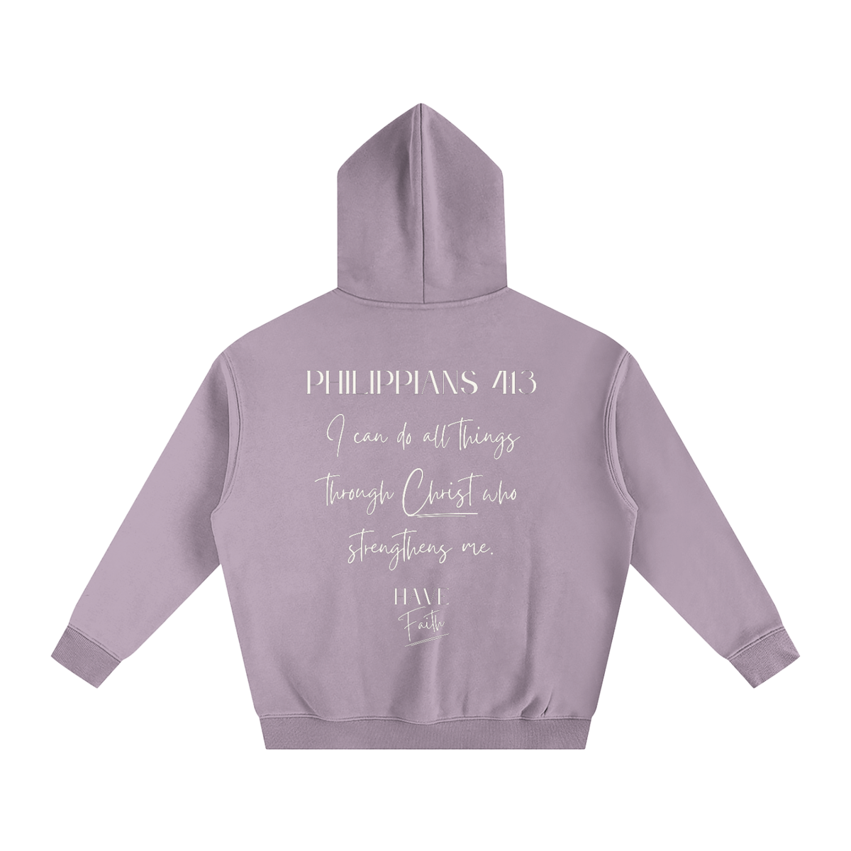 Philippians 4:13 Fleeced Hoodie