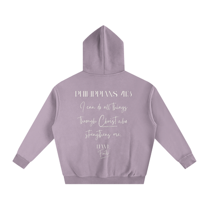 Philippians 4:13 Fleeced Hoodie