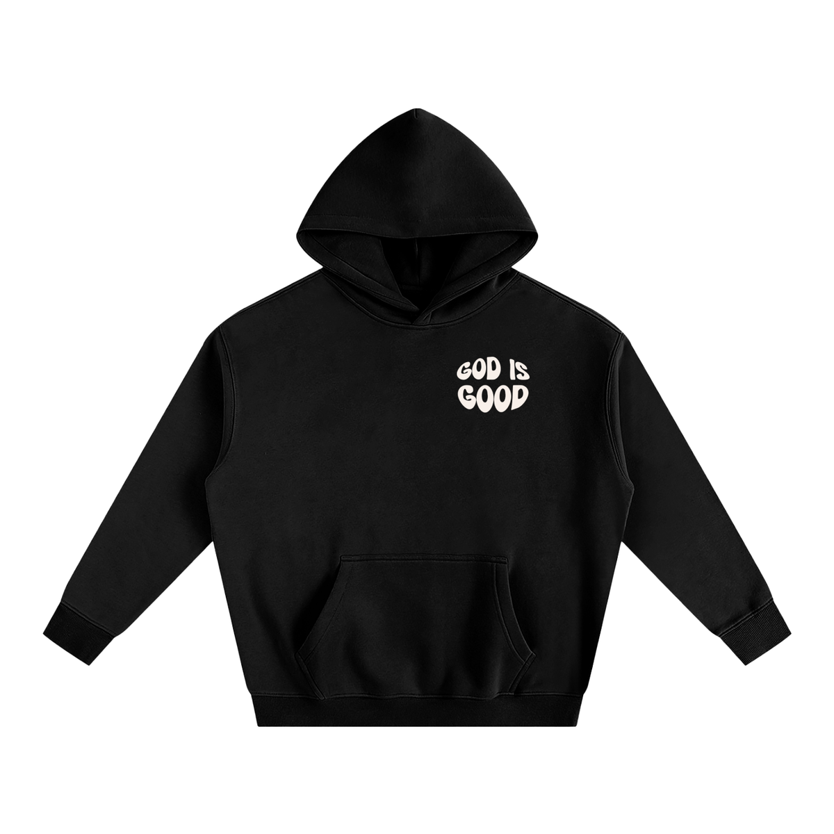 God is Good Oversized Fleeced Hoodie