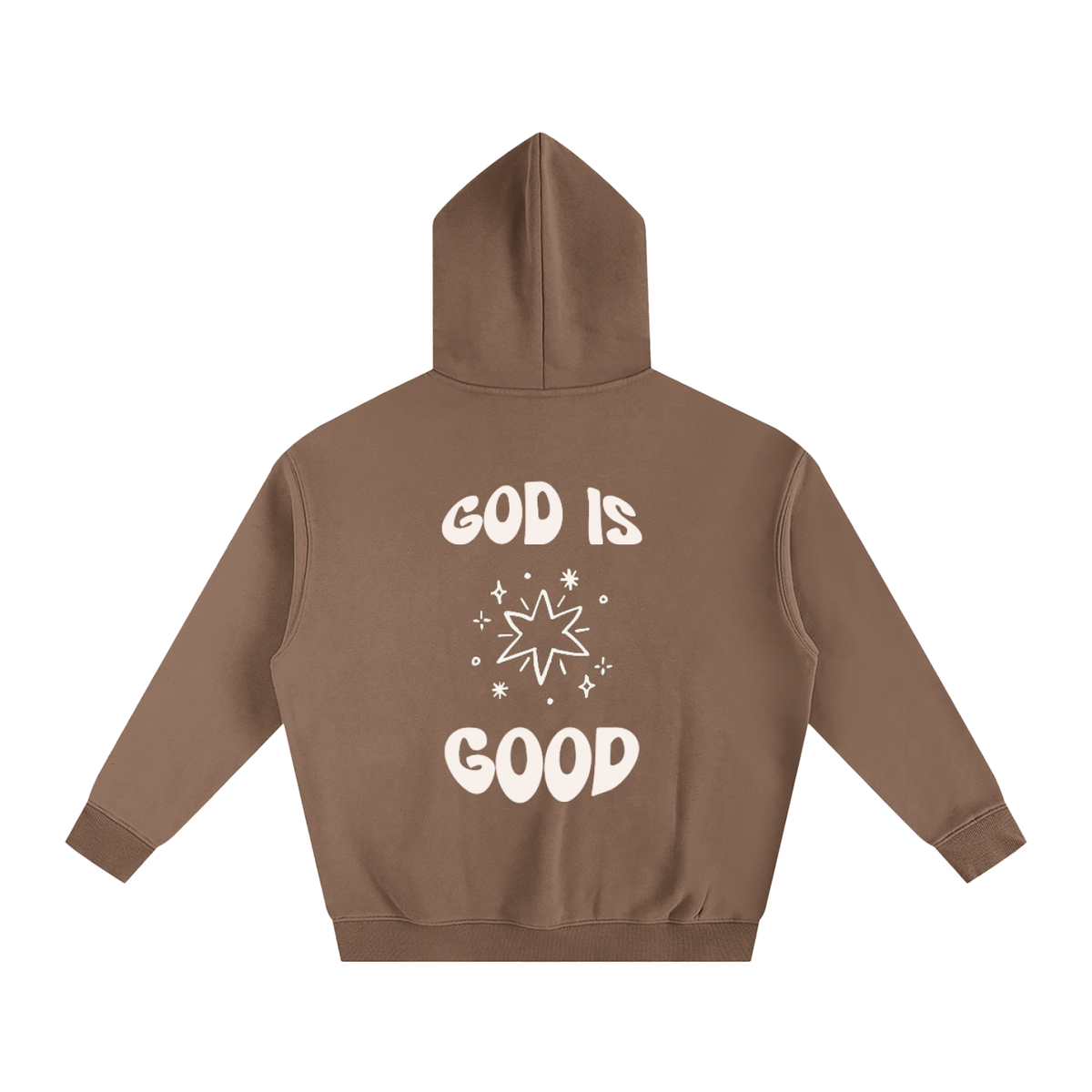 God is Good Oversized Fleeced Hoodie