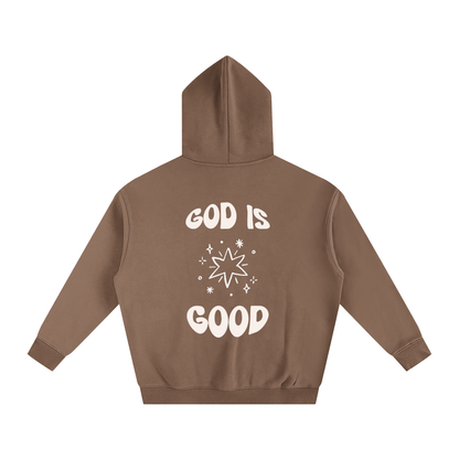 God is Good Oversized Fleeced Hoodie
