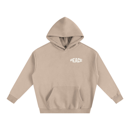 Peace Oversize Fleece Hoodie