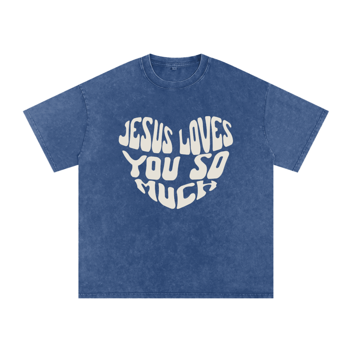 Jesus Loves You Heart Tee