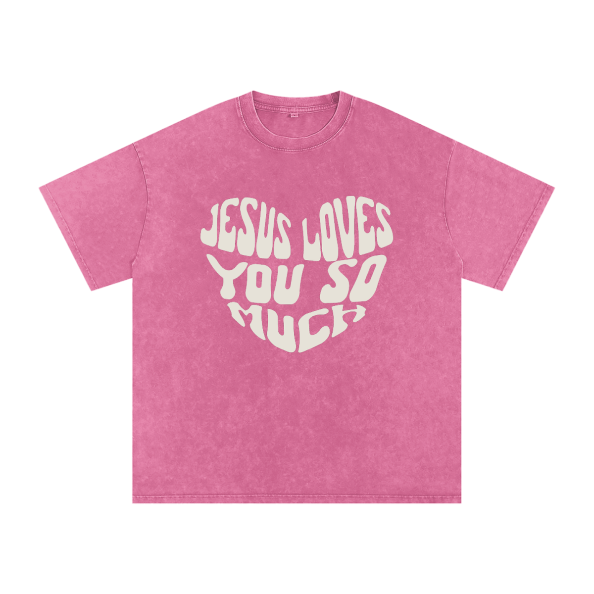 Jesus Loves You Heart Tee