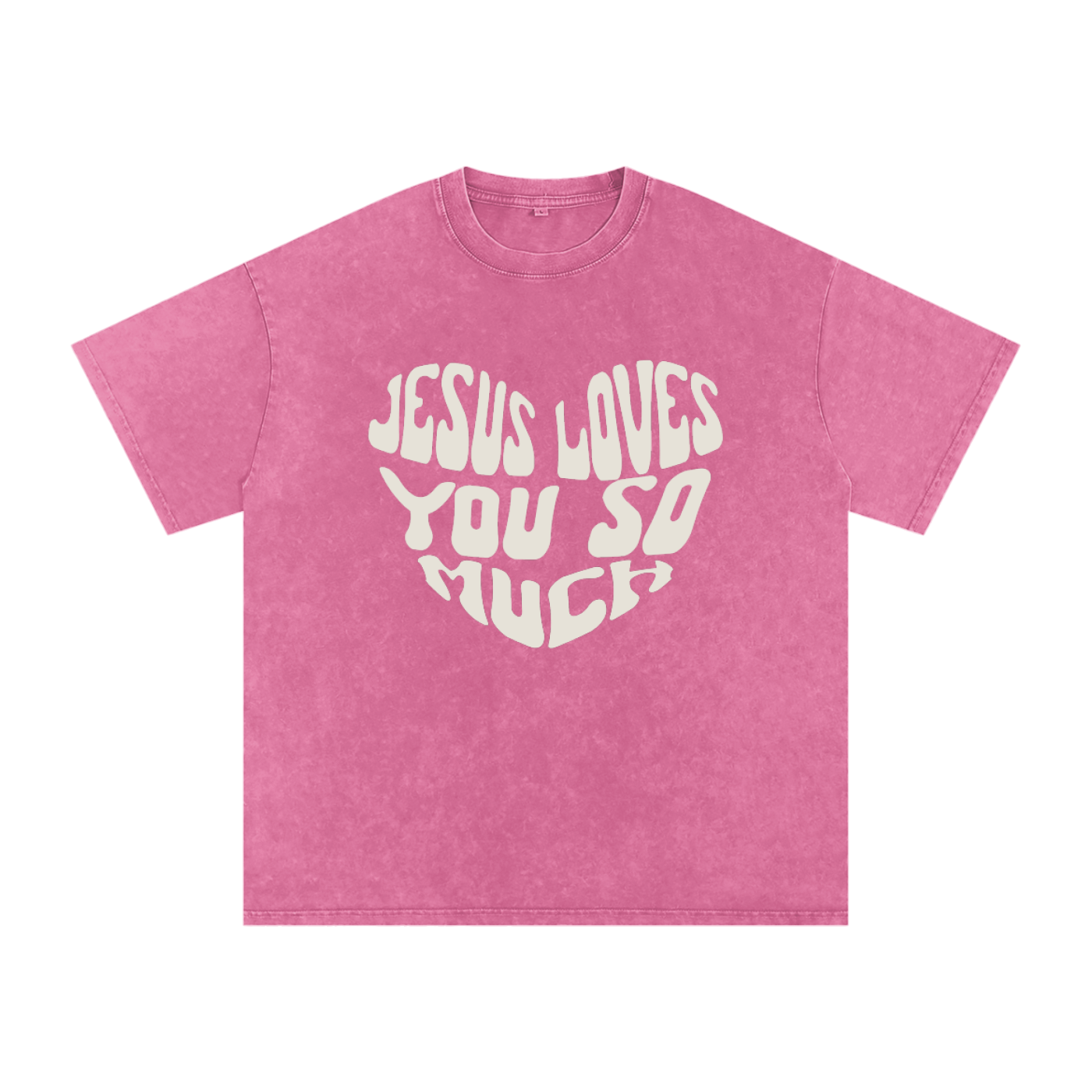 Jesus Loves You Heart Tee - $35.00