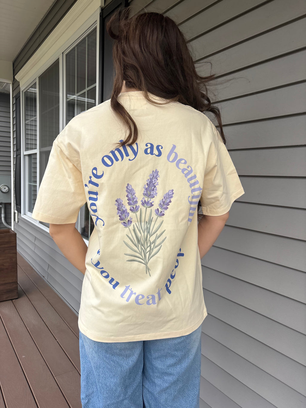 Only as Beautiful Cotton Tee