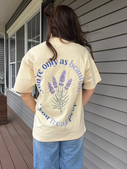 Only as Beautiful Cotton Tee