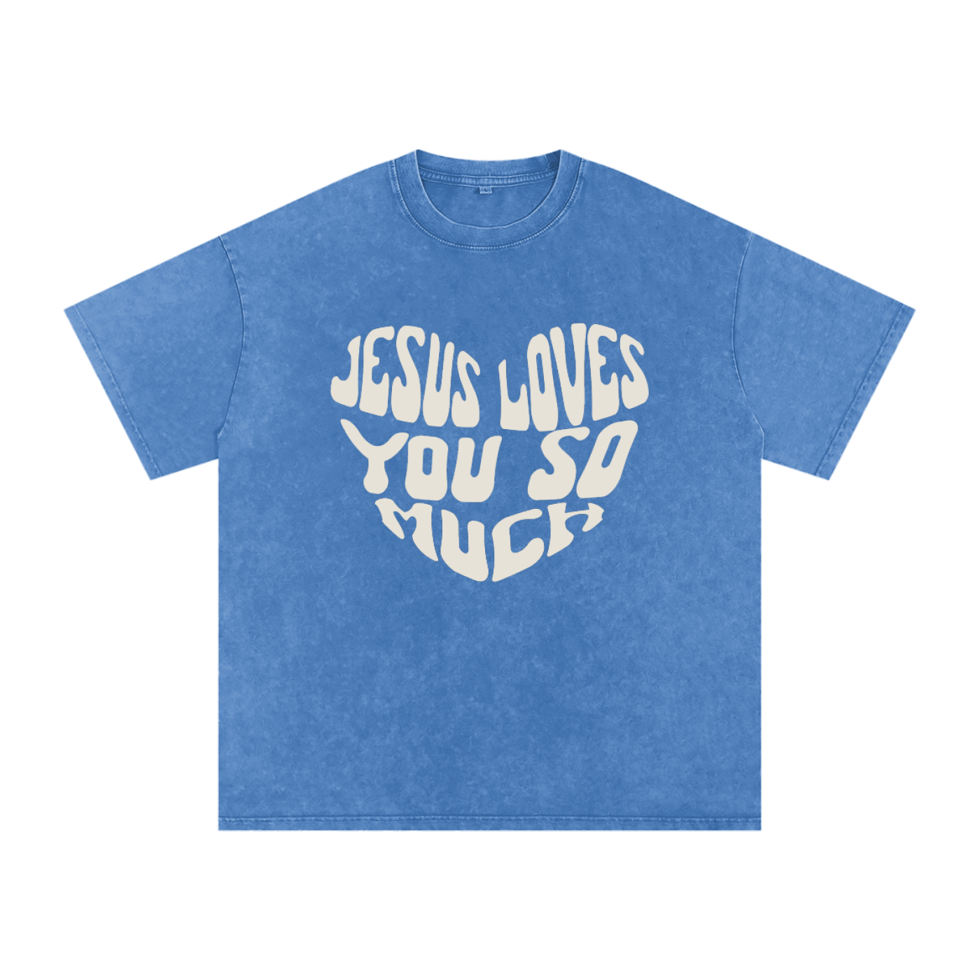 Jesus Loves You Heart Tee - $35.00