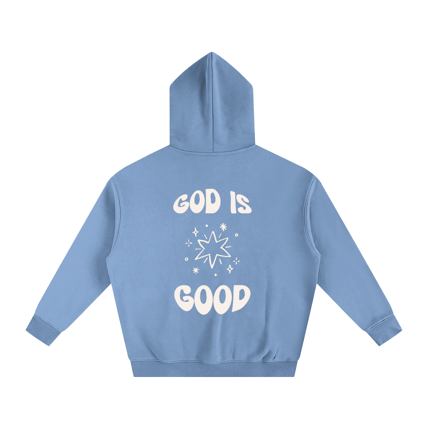 God is Good Oversized Fleeced Hoodie