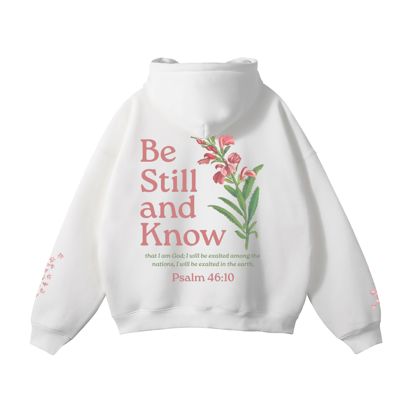 Be Still & Know Oversized Fleece Hoodie