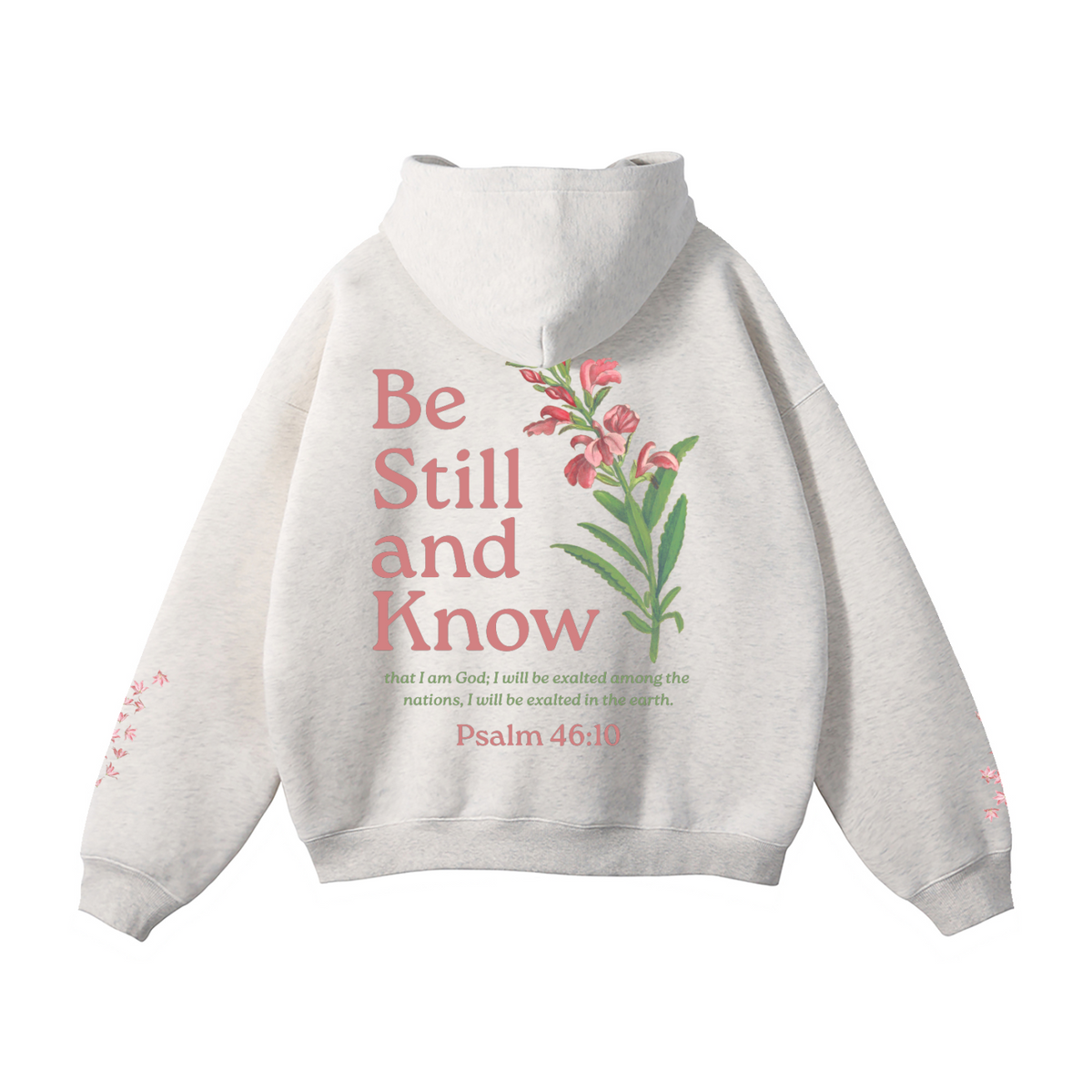 Be Still & Know Oversized Fleece Hoodie