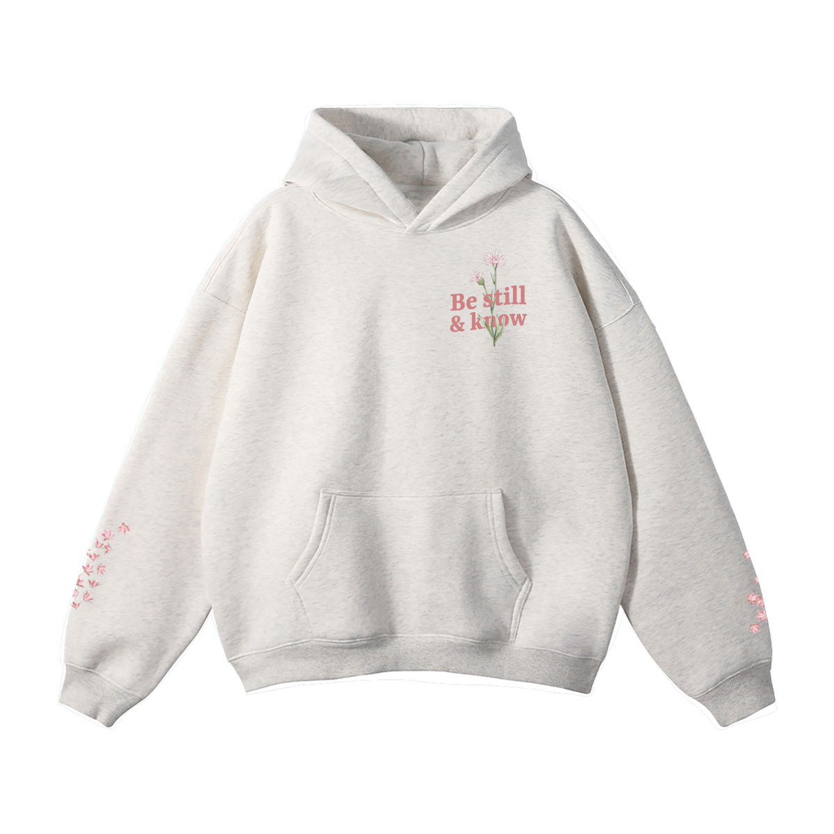Be Still & Know Oversized Fleece Hoodie