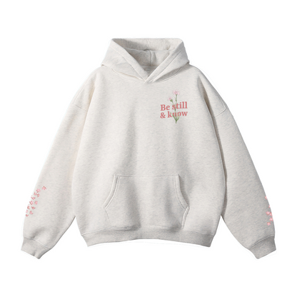 Be Still & Know Oversized Fleece Hoodie