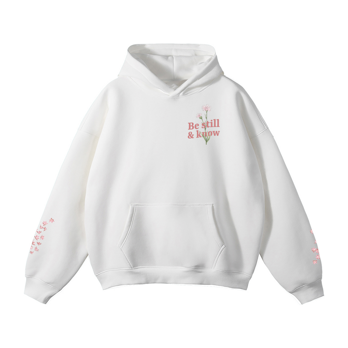Be Still & Know Oversized Fleece Hoodie