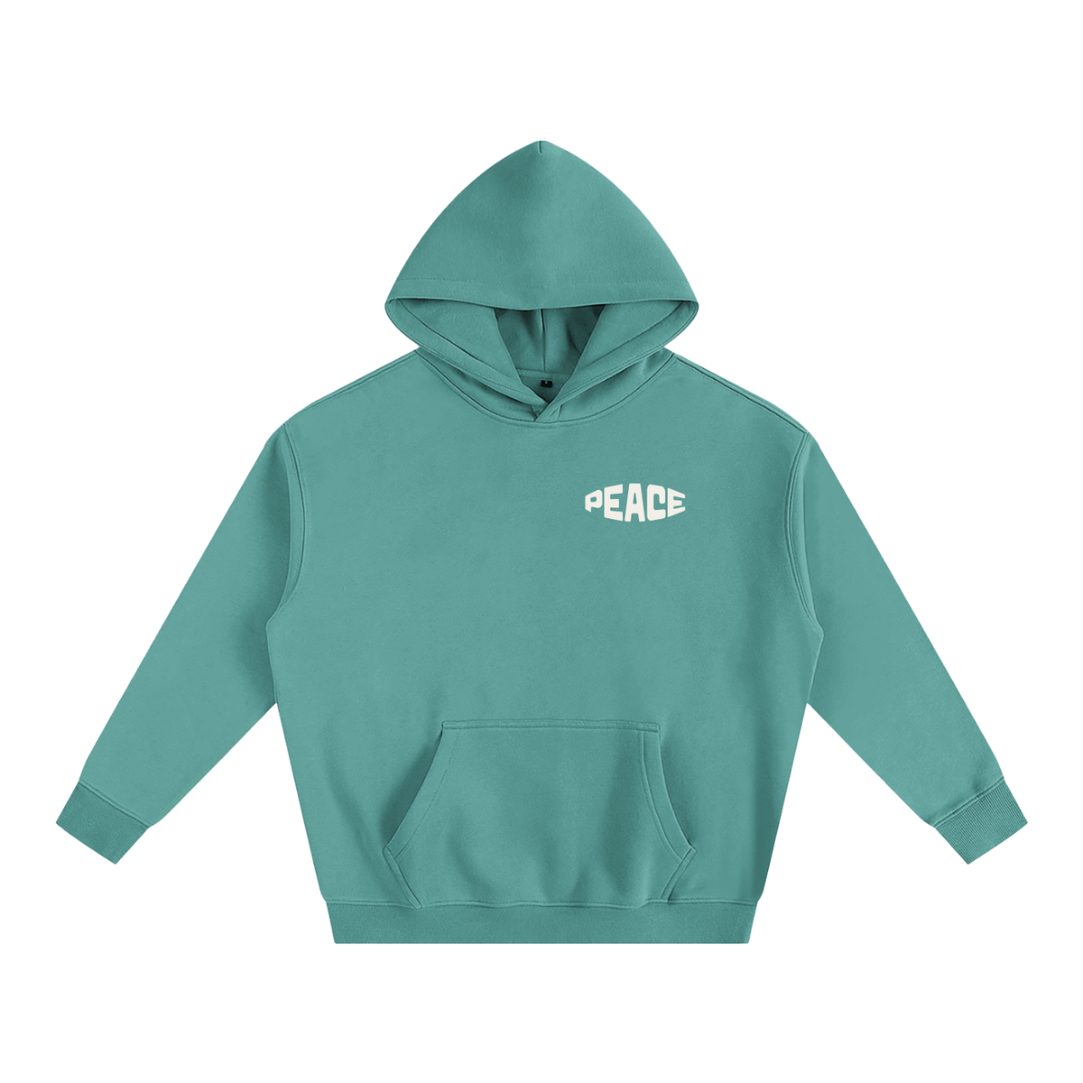 Peace Oversize Fleece Hoodie