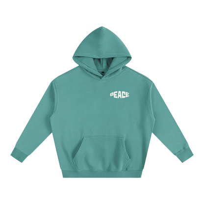 Peace Oversize Fleece Hoodie