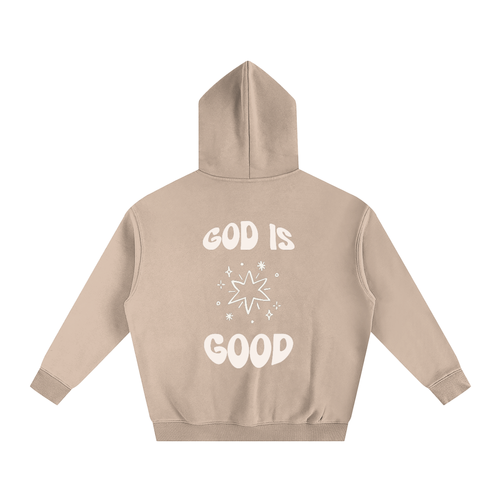 God is Good Oversized Fleeced Hoodie
