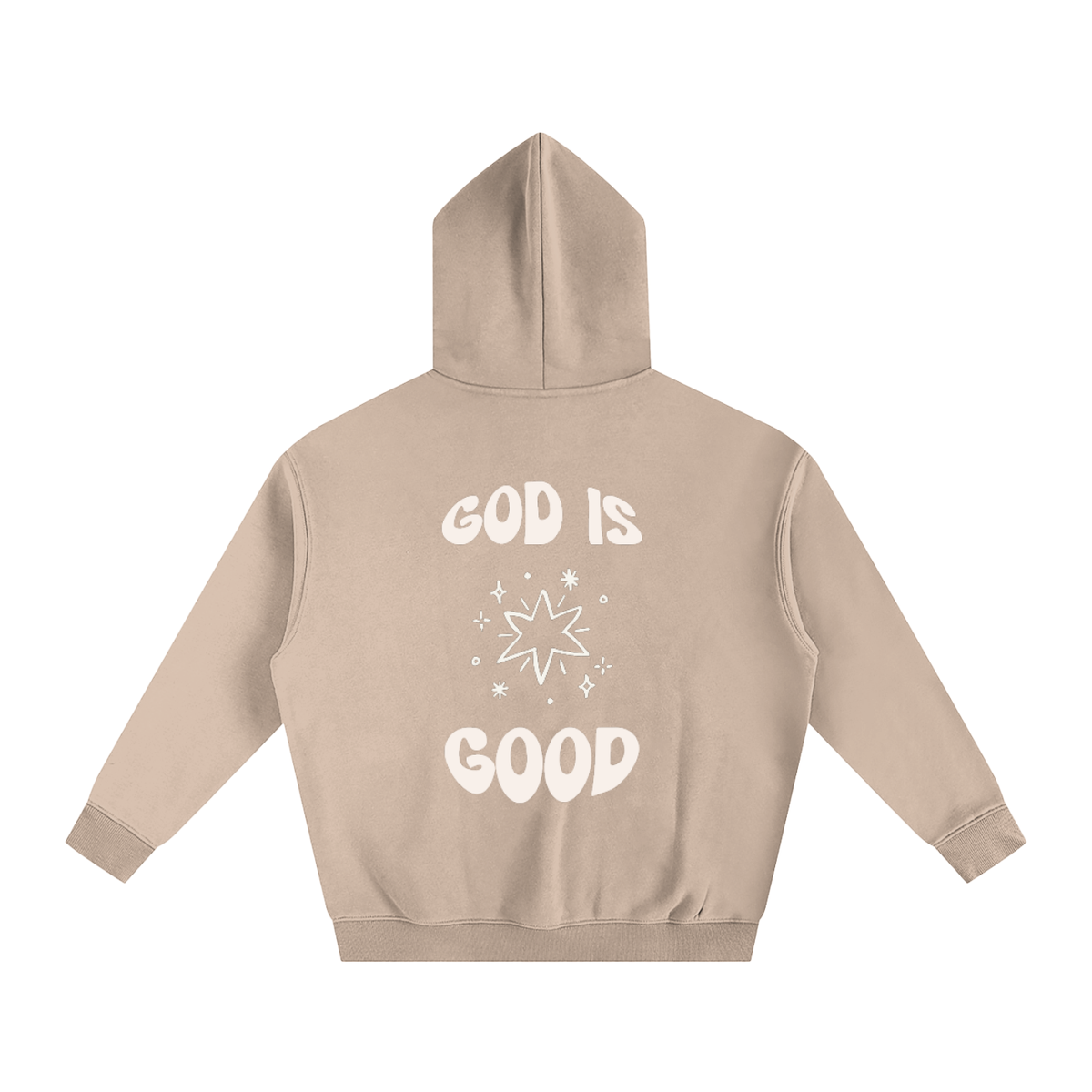 God is Good Oversized Fleeced Hoodie