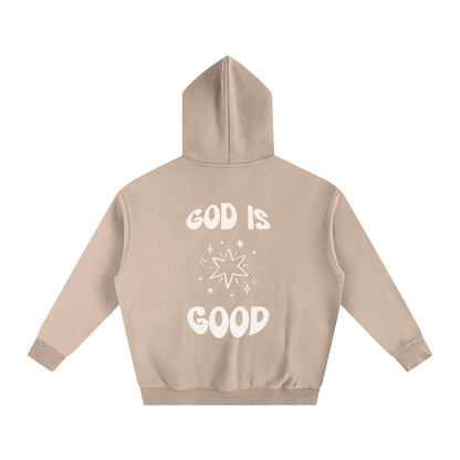 God is Good Oversized Fleeced Hoodie