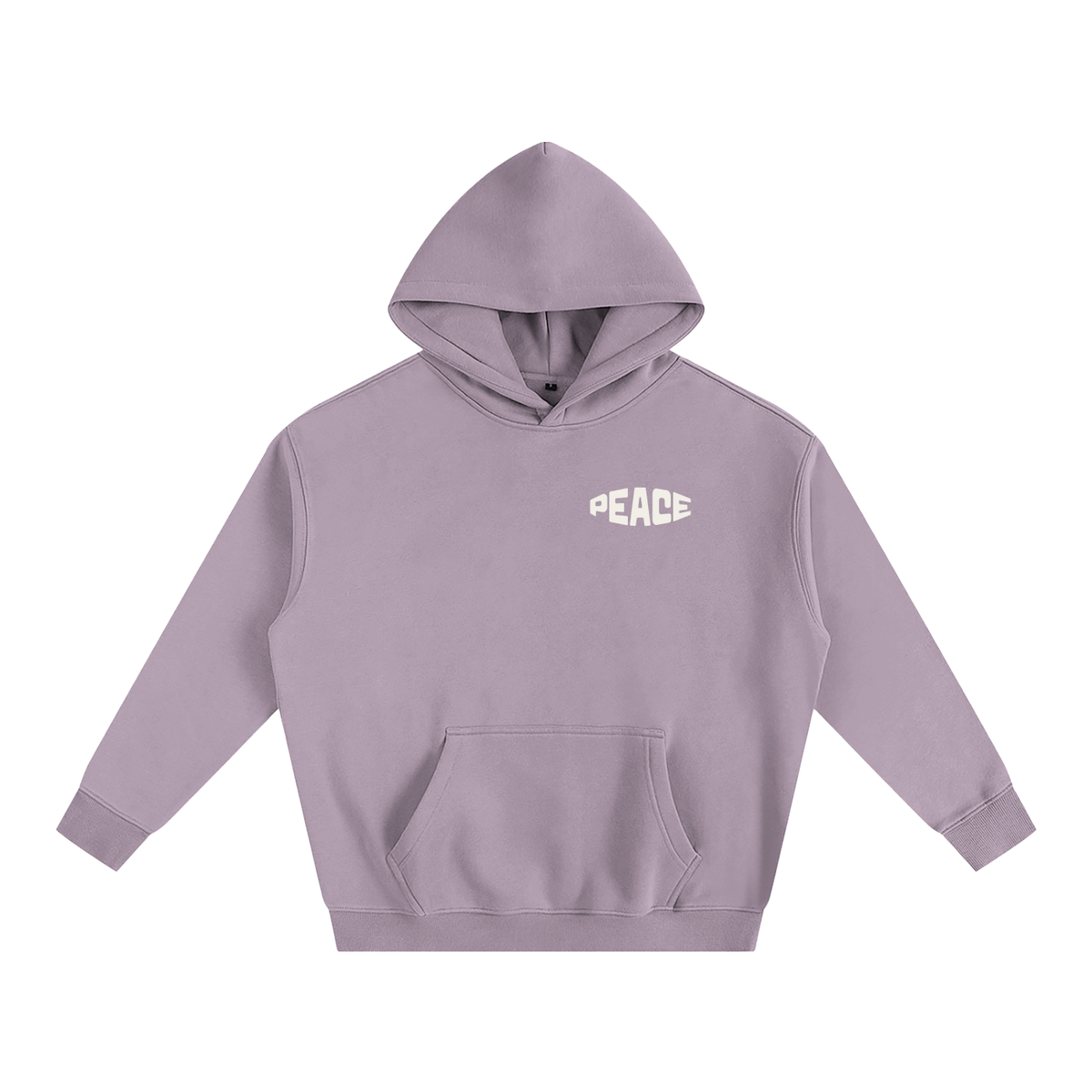 Peace Oversize Fleece Hoodie